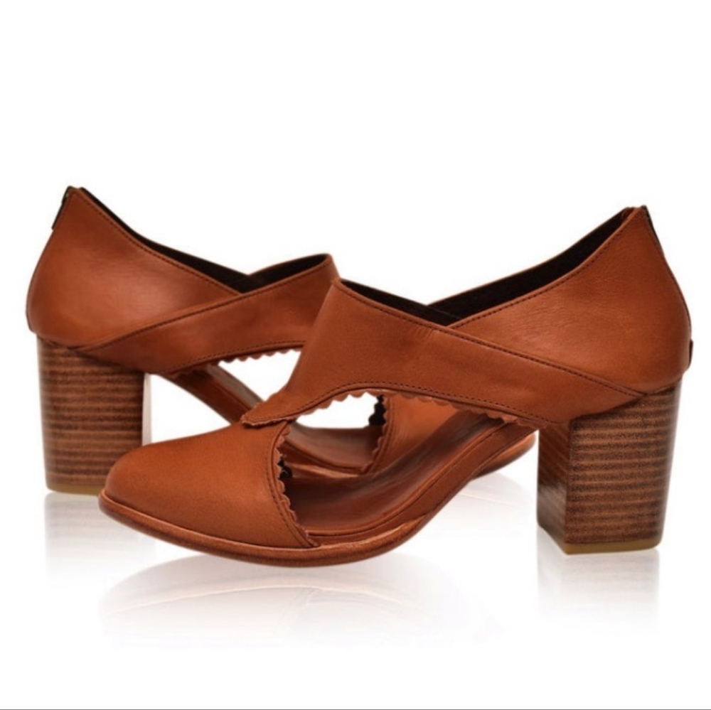 Brand new Bali Elf Leather Heels